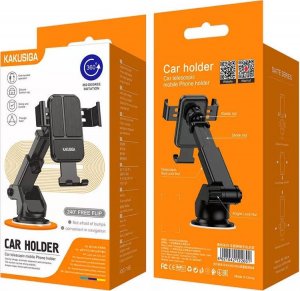 Kaku Uchwyt Samochodowy Grawitacyjny na Kokpit / Deskę Rozdzielczą KAKUSIGA KSC-715B SAITE czarny 6
