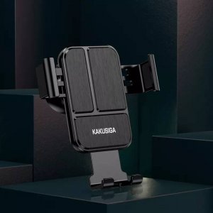 Kaku Grawitacyjny Uchwyt Samochodowy do Kratki Wentylacyjnej / Nawiewu KAKUSIGA KSC-715A SAITE czarny 4