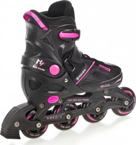 Rolki RAVEN Pulse rekreacyjne regulowane różowe r. 37-40 4