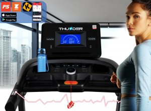 Bieżnia Thunder Core S Black elektryczna 6
