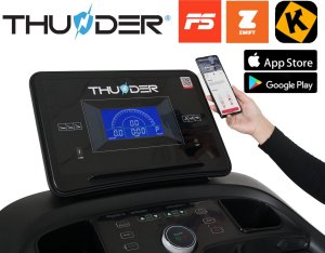 Bieżnia Thunder Core S Black elektryczna 9