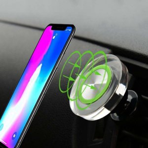 Alogy Magnetyczny uchwyt samochodowy do auta do kratki na telefon Holder 5