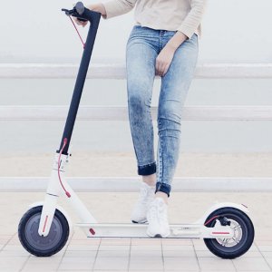 4kom.pl Krótki Błotnik tylni Alogy do hulajnogi elektrycznej do Xiaomi Mijia M365 / Pro / Mi 1S / Pro 2 Biały + Wspornik 5