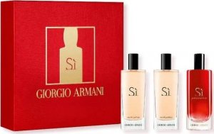 Giorgio Armani Giorgio Armanii Zestaw Si Passione woda perfumowana spray 15ml + Si woda perfumowana 2x15ml 1