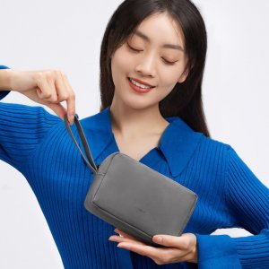 Baseus EasyJourney Series mała torba na telefon słuchawki i inne drobiazgi szara 13