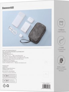 Baseus EasyJourney Series mała torba na telefon słuchawki i inne drobiazgi szara 7