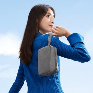 Baseus EasyJourney Series mała torba na telefon słuchawki i inne drobiazgi szara 8