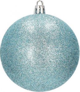Springos Bombki choinkowe 30 szt. niebieski 8cm zestaw choinkowy UNIWERSALNY 3