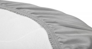 Sensillo PRZEŚCIERADŁO WÓZEK BAMBUS SZARY 35X75 3