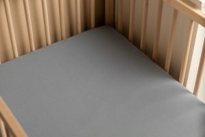 Sensillo PRZEŚCIERADŁO BAMBUS SZARY 140X70 2