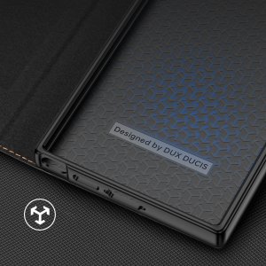 Dux Ducis Dux Ducis Skin X2 etui Samsung Galaxy S23 Ultra pokrowiec z klapką portfel podstawka czarne 10