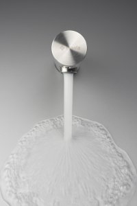 Bateria umywalkowa Deante stojąca stal nierdzewna (BQR F28V) 7