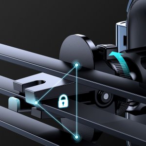 Joyroom Joyroom grawitacyjny uchwyt samochodowy na kratkę wentylacyjną nawiew szary (JR-ZS310) 5