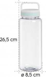 Xavax Poręczna butelka/bidon na wodę 1250 ml, "TO GO" 3