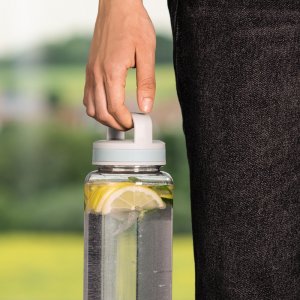 Xavax Poręczna butelka/bidon na wodę 1250 ml, "TO GO" 6