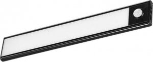 V-TAC Oprawa podszafkowa V-TAC 1,5W LED Czarna Czujnik Ruchu Ładowanie USB 30cm VT-8141 neutralna 110lm 1