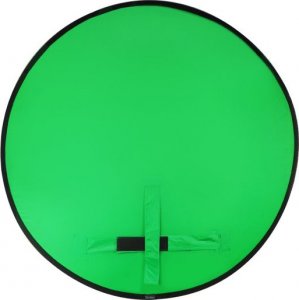 4smarts 4smarts Płótno Green-Screen Chroma-Key mocowane na uchwycie fotela; średnica 110cm 460516 1