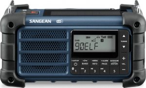 Radio Sangean Sangean MMR-99 DAB blue Emergency/Crank/Solar Radio 1