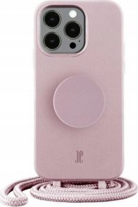 Just Elegance Etui JE PopGrip iPhone 13 Pro 6,1" jasno różowy/rose breath 30186 (Just Elegance) 1