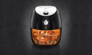 Frytkownica beztłuszczowa Air Fryer-Mechanical dual pot 1500W 3.5L Black（Offine） VDE/Hayden 6
