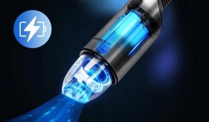 Odkurzacz ręczny Handheld Vacuum Cleaner50W 7.4V with USB black（offine） VDE/Keith 8