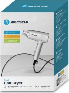 Suszarka travel hair Dryer 1200W Dark Gray （offine）VDE/Gale 4
