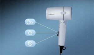 Suszarka travel hair Dryer 1200W Dark Gray （offine）VDE/Gale 8