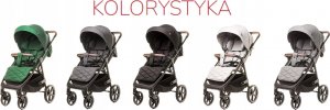 Wózek 4Baby Wózek spacerowy Stinger Pro black 4baby 13