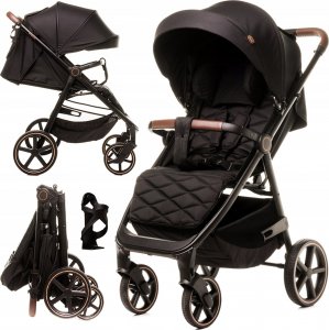 Wózek 4Baby Wózek spacerowy Stinger Pro black 4baby 6