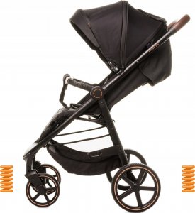 Wózek 4Baby Wózek spacerowy Stinger Pro black 4baby 7