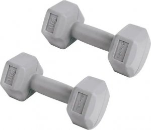 None Zestaw hantli sześciokątnych Spokey MONSTER 2x 1 kg 6