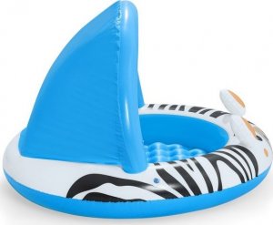 Bestway Basenik dmuchany z daszkiem i pompowanym dnem Zebra 97cm x 66cm (52559) 4