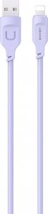 Kabel USB Usams USB-A - Lightning 1.2 m Fioletowo-różowy (brak) 16