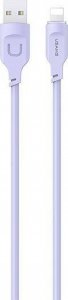 Kabel USB Usams USB-A - Lightning 1.2 m Fioletowo-różowy (brak) 10