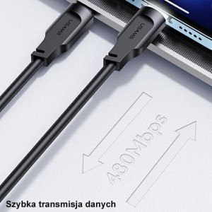 Kabel USB Usams USB-C - Lightning 1.2 m Czarny (brak) 20