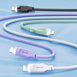 Kabel USB Usams USB-C - Lightning 1.2 m Czarny (brak) 9