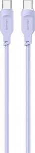Kabel USB Usams USB-C - USB-C 1.2 m Fioletowy (brak) 33