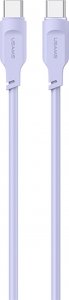 Kabel USB Usams USB-C - USB-C 1.2 m Fioletowy (brak) 4