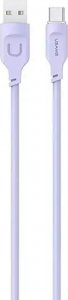 Kabel USB Usams USB-A - USB-C 1.2 m Fioletowy (brak) 10
