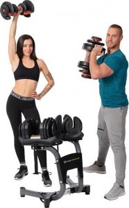 HMS Hantle SR52 stalowe 2 x 24 kg + stojak STR10 14