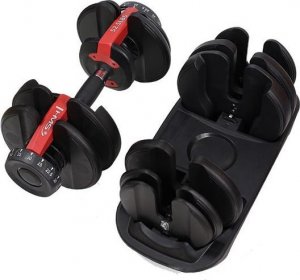 HMS Hantle SR52 stalowe 2 x 24 kg + stojak STR10 9