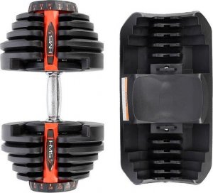 HMS Hantle SR80 stalowe 2 x 40 kg + stojak STR10 11