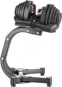 HMS Hantle SR80 stalowe 2 x 40 kg + stojak STR10 5