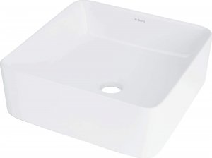 Umywalka Deante ceramiczna nablatowa biała (CDJ 6U3S) 1