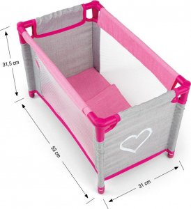 Milly Mally Zestaw dla lalek Elsa Prestige Pink (GXP-849758) 3