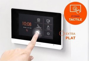 Sentinel VisioDoor 4.3+ - Przewodowy wideodomofon z wyjatkowo plaskim monitorem dotykowym 4.3 4