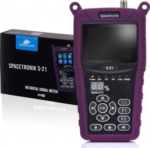 Spacetronik MIERNIK SATELITARNY S-21 DVB-S/S2/S2X Spacetronik 1