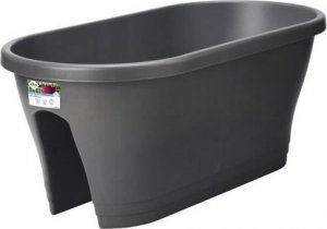 Elho ELHO Skrzynia balkonowa Corsica Flower Bridge 60 - szary antracyt - Elementy zewnetrzne i balkon - dl. 29,6 x szer. 58 x wys. 24 cm 2