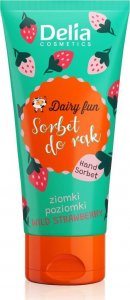 Delia Dairy Fun sorbet do rąk Ziomki Poziomki 50ml 1