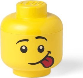 LEGO Pojemnik - głowa Silly z wytkniętym językiem r. S (40311726) 1